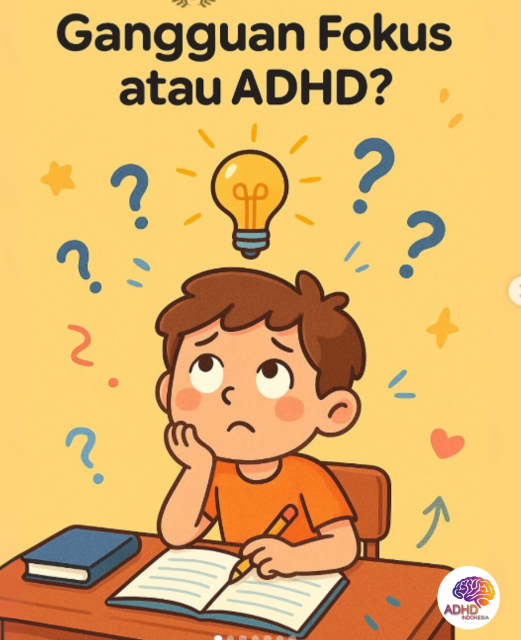 ADHD dan Kesulitan Fokus Anak: Edukasi untuk Keluarga di Kota Surakarta