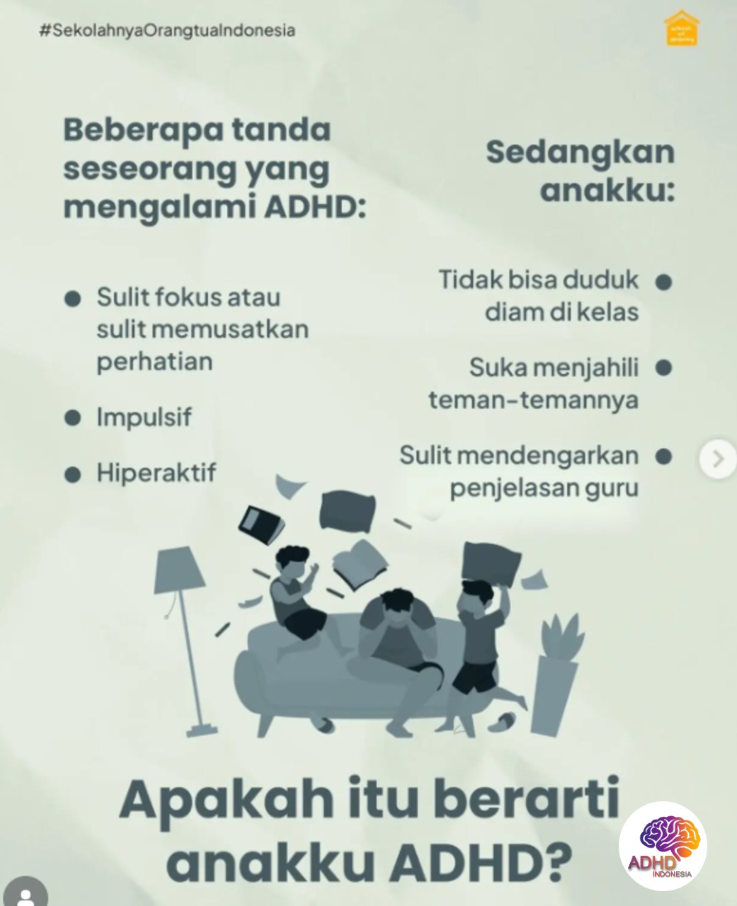 Ciri dan Gejala ADHD pada Anak Usia Dini di Kota Surakarta