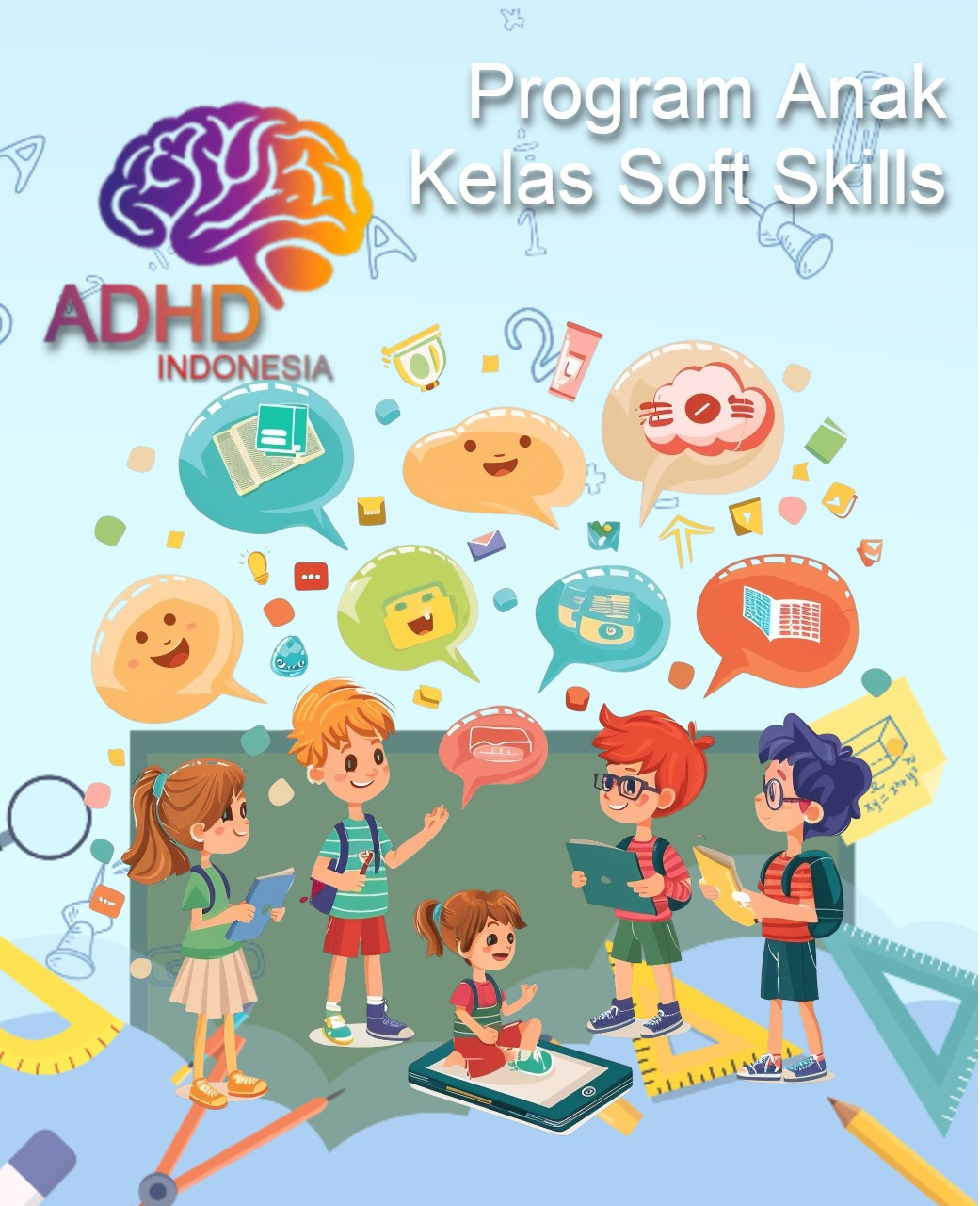 Program ADHD Indonesia Kota Surakarta Kelas Soft Skills Anak ADHD